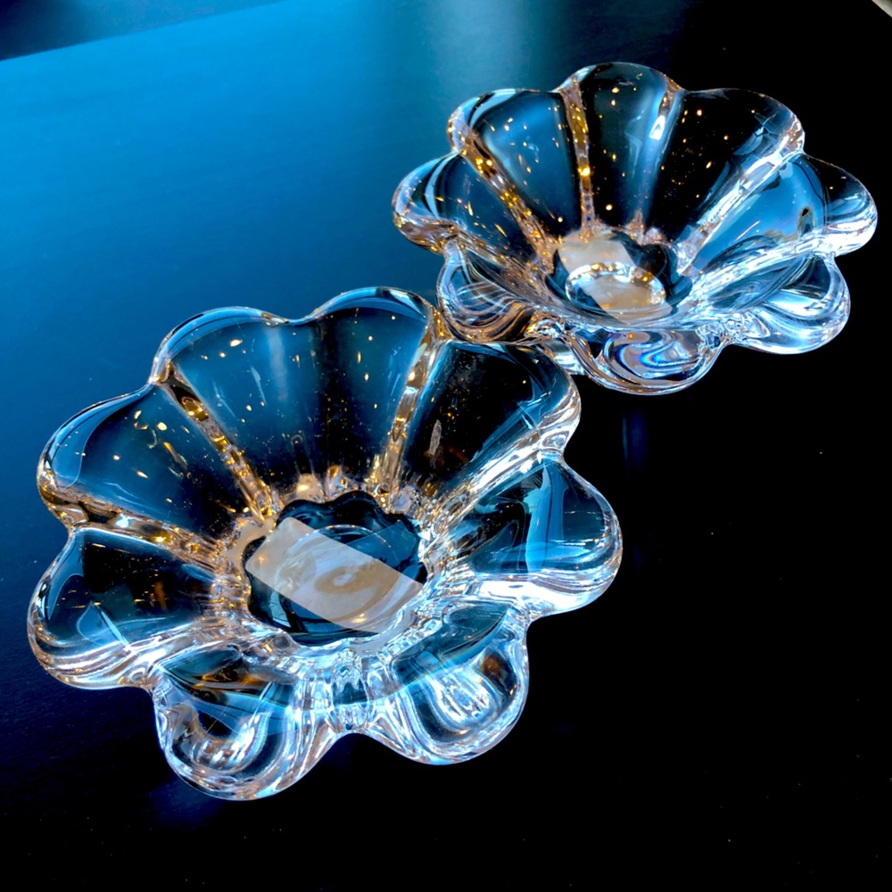 Mikasa tea light candle holders